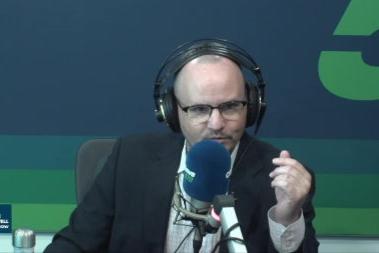Mike Farwell speaking on his radio show, CityNews 570 Kitchener Radio.
