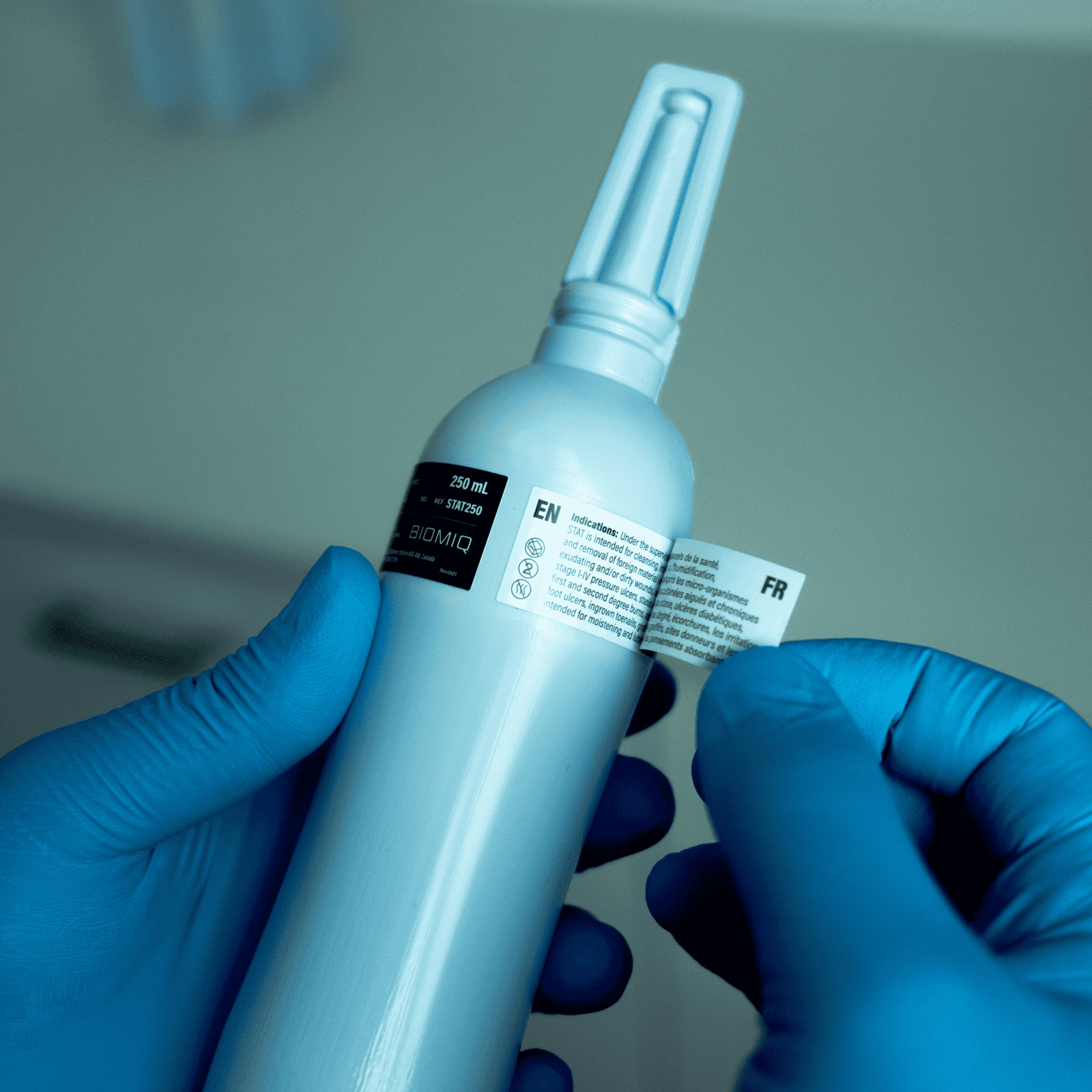 PureCleanse™ STAT Antimicrobial Wound Lavage System — Biomiq